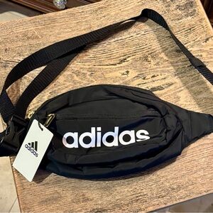 Adidas Core Black Waist Bag